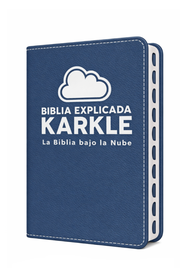 BIBLIA EXPLICADA KARKLE - AZUL